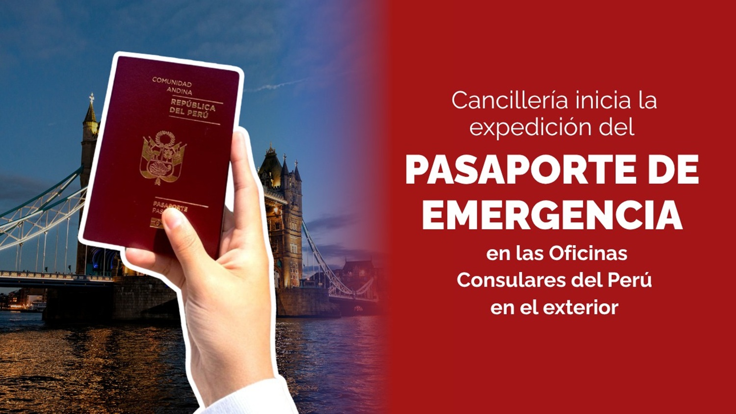 ¡Perú 'Adiós al Salvoconducto'! "El Pasaporte de Emergencia, es más seguro, aceptado y más rápido; conoce: ¿Cuándo sirve el Pasaporte de Emergencia? Usos, plazo, costo y manera de obtenerlo".​