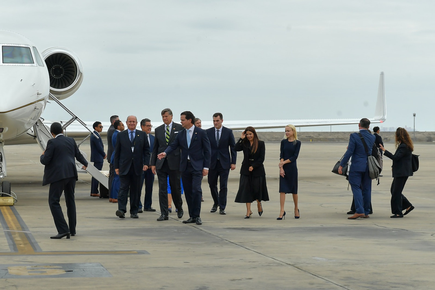 Estados Unidos marca presencia: Vicesecretario Christopher Landau llega para la 'Transmisión de Mando Supremo en Perú', la misión de EE.UU. centra su foco en seguridad, comercio y estabilidad democrática.