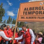 ¡Keiko Fujimori en Junín! 500 módulos de vivienda llegarán de inmediato para damnificados por sismo del 18 de julio último. La presidenta recorrió el epicentro, donde confirmó la reconstrucción y recuperación total de la zona.