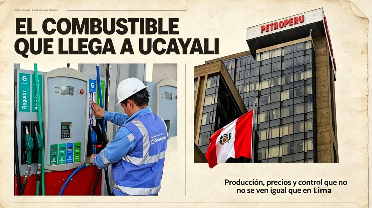 "El negocio que no se toca: ¿De dónde viene el combustible sucio y caro de la selva? ¿Es Petroperú quien produce el diesel sucio que la selva recibe? ¡Lo que Lima no acepta, se envía a Pucallpa, así funciona el negocio!"​