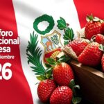 “Huacho será el centro del mundo: del 10 al 11 de septiembre, el Primer Foro Internacional de la Fresa reunirá a productores, al Estado y a las empresas. Perú ya es el 16.º proveedor mundial y la fresa peruana conquista mercados en 28 países”.​​​