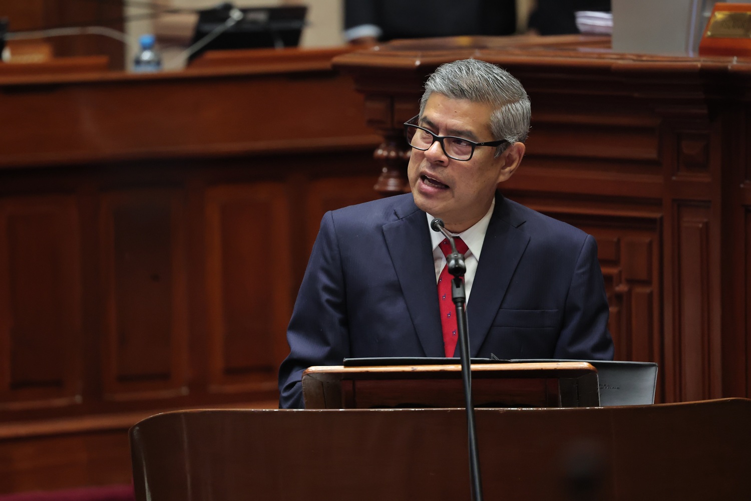 ¡Cinco ejes para devolver el rumbo! Premier Galarreta presenta ante el Congreso bicameral el plan de gobierno de Keiko Fujimori. Fin a la puerta giratoria y fortalecimiento de la flagrancia: estas son las medidas de seguridad anunciadas al país.