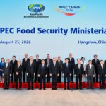 Declaración Conjunta de la 11.ª Reunión Ministerial de APEC sobre Seguridad Alimentaria – Hangzhou, de los ministros responsables de alimentación de las economías de Asia-Pacífico – República Popular China, 25 de agosto de 2026.