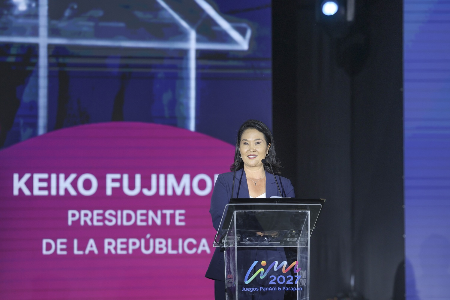 ¡XX Juegos Panamericanos y VIII Juegos Parapanamericanos Lima 2027! "Cuenta regresiva activada a un año para que el Perú reciba a toda América, Keiko Fujimori lideró la tradicional ceremonia “One Year To Go” de esta cita deportiva".