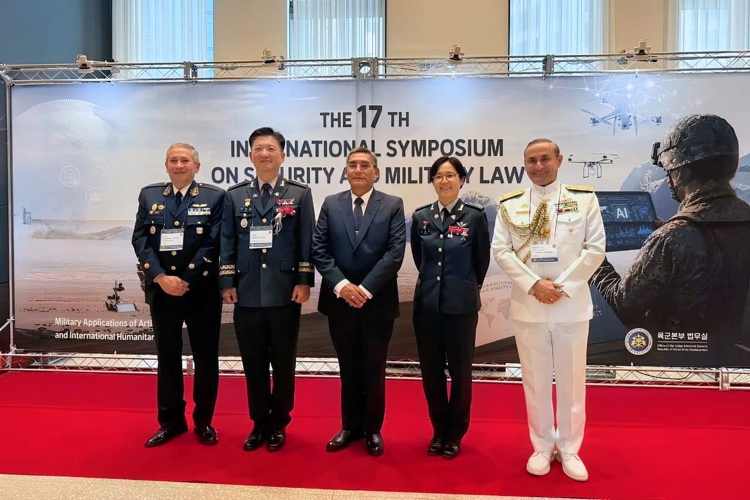 ¡Justicia Militar Peruana! fortalece lazos de cooperación con Corea del Sur. "Ciberseguridad, Ética y Derecho" los tres pilares de la defensa del futuro. El derecho militar no puede quedar atrás ante la transformación tecnológica.​