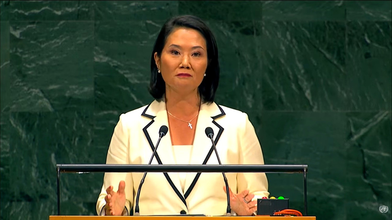 Mensaje de la presidenta del Perú Keiko Sofía Fujimori Higuchi: Durante el primer día de debate del 81.º periodo de sesiones de la Asamblea General de las Naciones Unidas en New York - Estados Unidos de América.