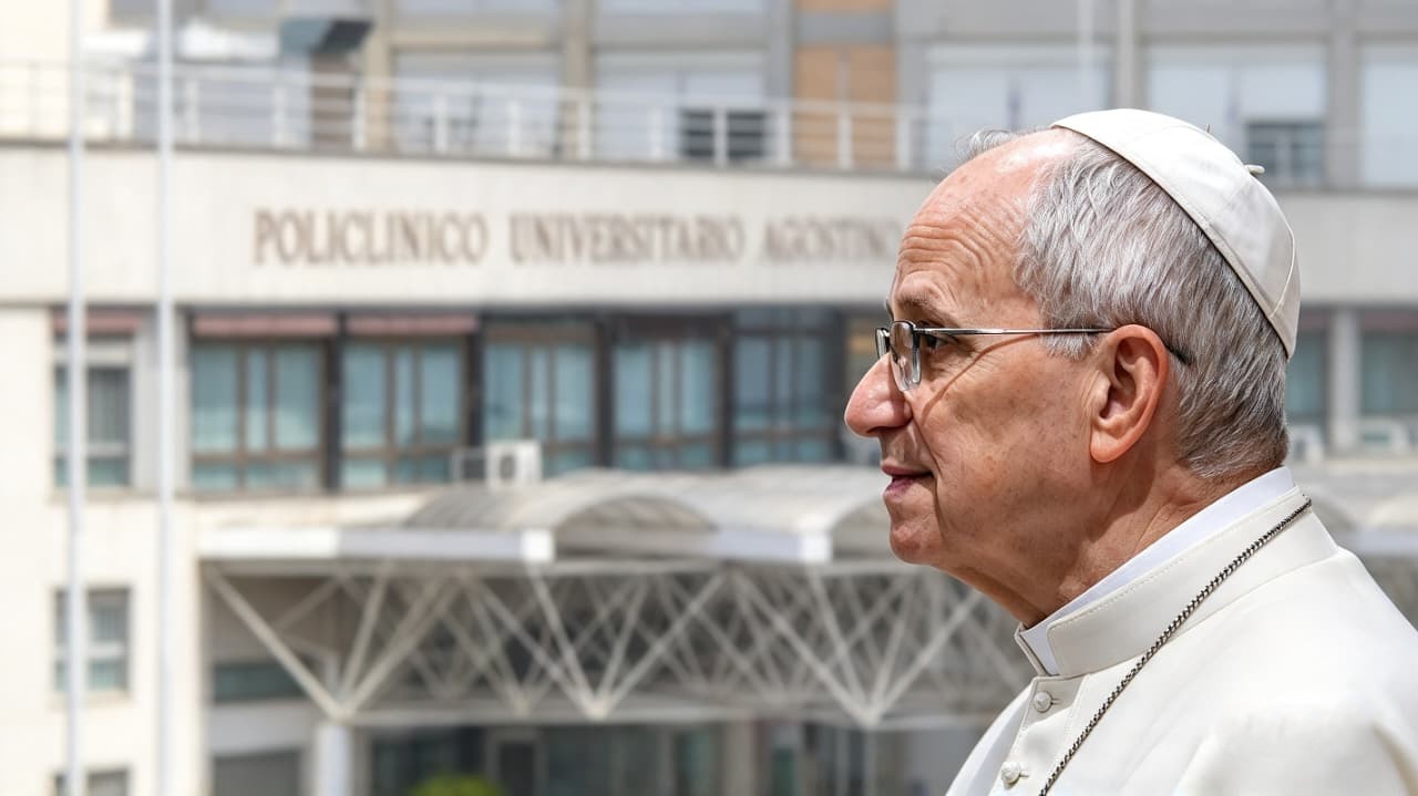 Su Santidad el Papa León ingresa mañana del 13 de octubre al hospital Gemelli. El sucesor de Pedro será operado de un nódulo pulmonar en Roma y permanecerá una semana en observación médica.​