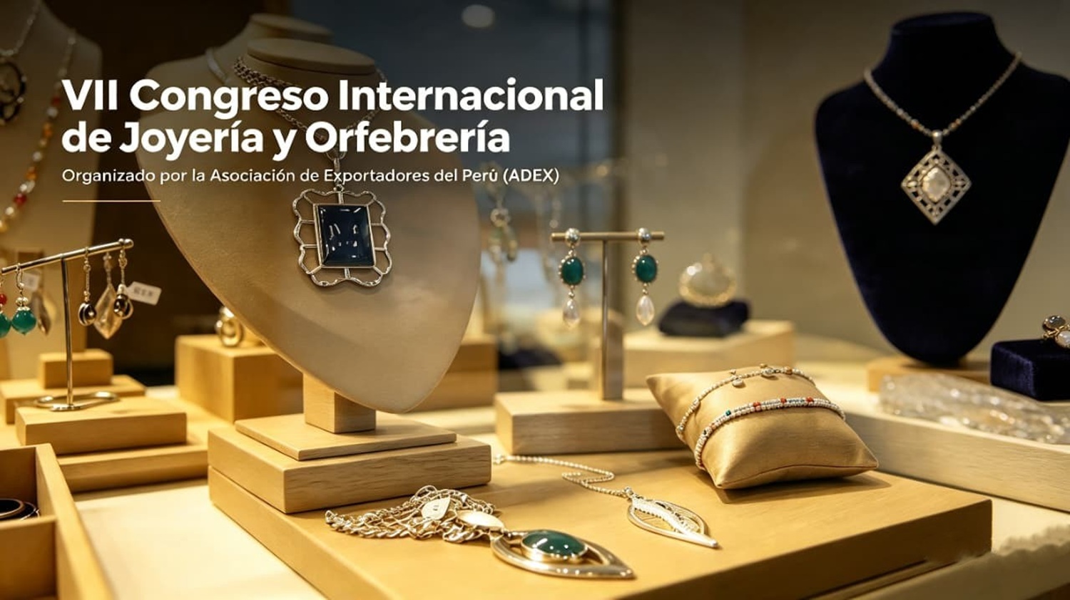 ¡ADEX el primer gremio exportador del Perú! "Lima es sede del VIII Congreso Internacional de Joyería y Orfebrería, el sector se reúne para trazar su ruta de recuperación tras caída de 58,5% en exportaciones por barreras comerciales".