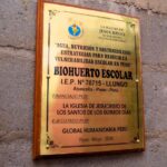 Global Humanitaria Perú y La Iglesia de Jesucristo entregan obras a favor de la niñez escolar de Puno, más de 1.300 estudiantes en dicha región cuentan ahora con agua segura y biohuertos en 25 centros educativos.