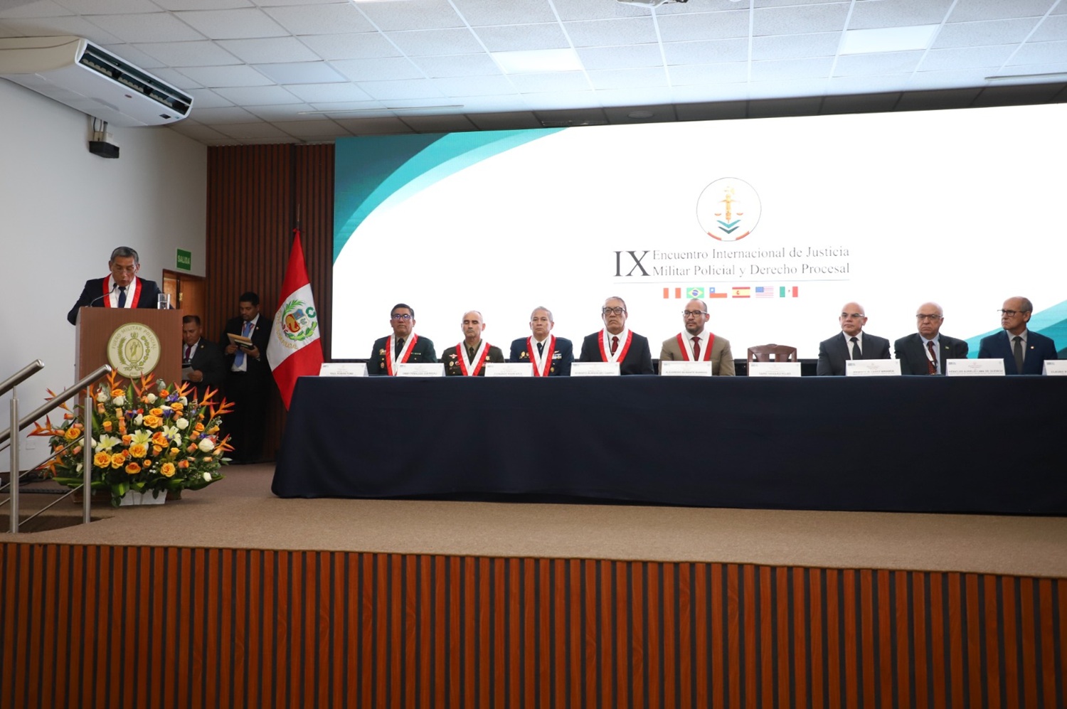¡Concluye IX Encuentro Internacional de Justicia Militar Policial! Perú fue sede de debate global sobre derecho procesal y seguridad jurídica de las fuerzas del orden como pilar democrático en nuestro continente.